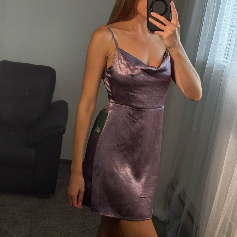 Wild Fable Purple Mini Dress
